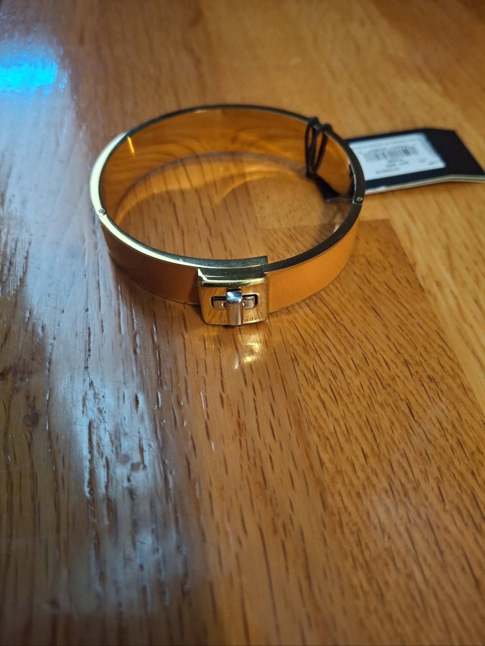 Kate Spade New York Phoebe Enamel Turnlock Bangle NWT - Picture 4 of 14
